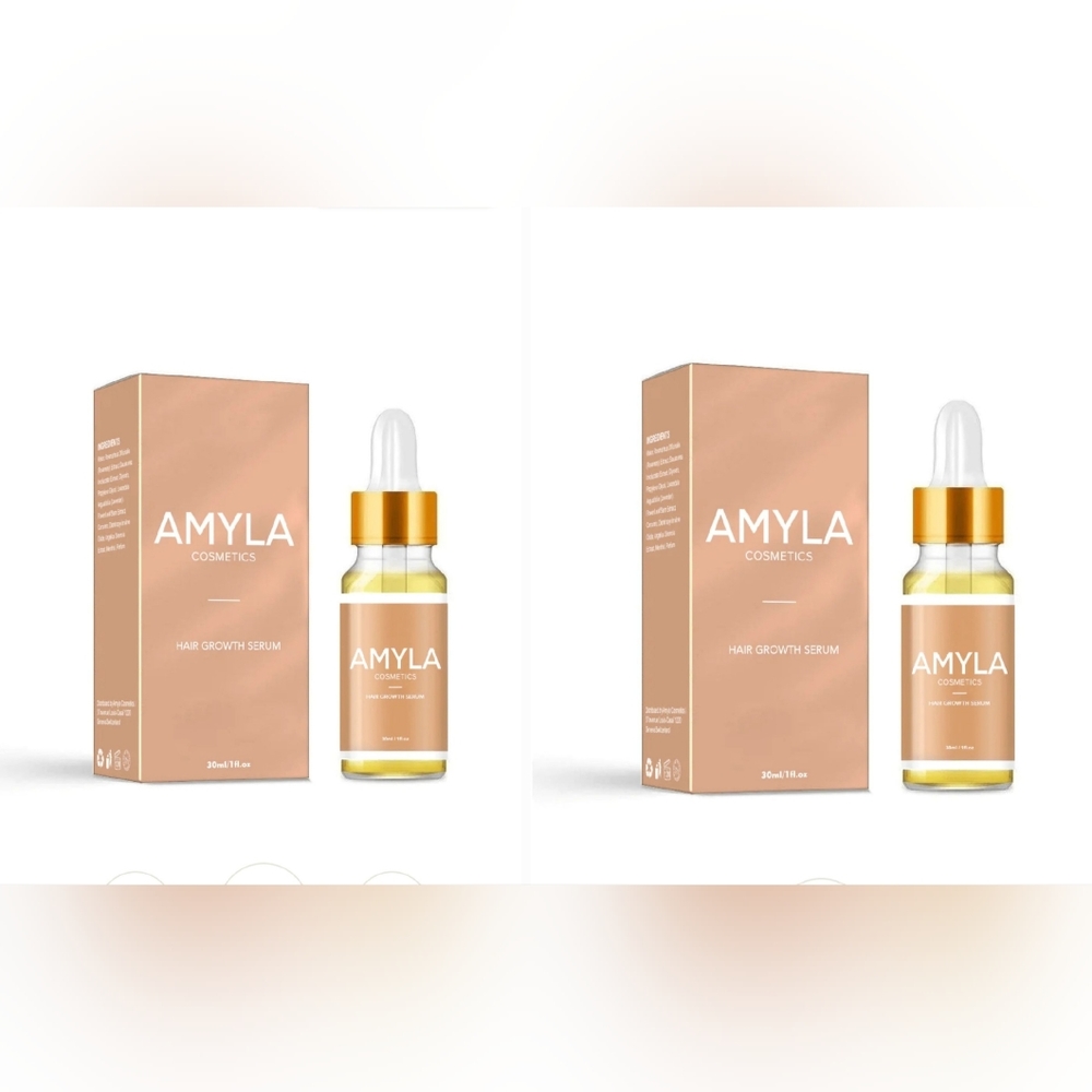 :* 2 new Amyla cosmetics hair growth serum for all hair types especially 4A - 4C